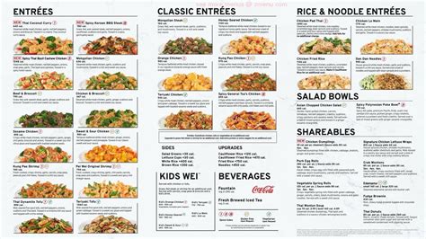 pei wei asian|pei wei menu and prices.